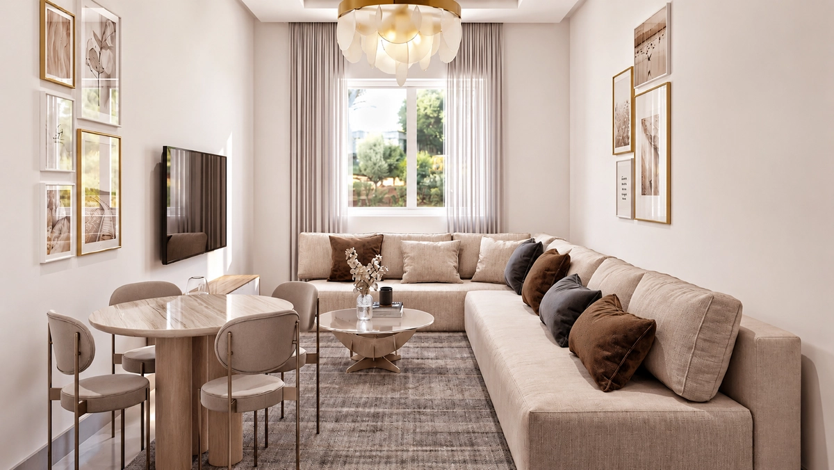 Des espaces lumineux et confortables pour une vie familiale agréable